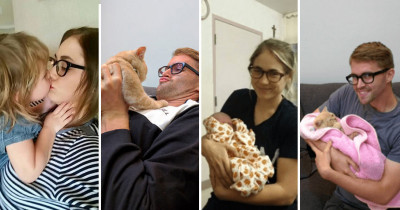 This Guy Recreated His Twin Sister's Instagram Photos With His Cat And It's The Best Thing On The Internet