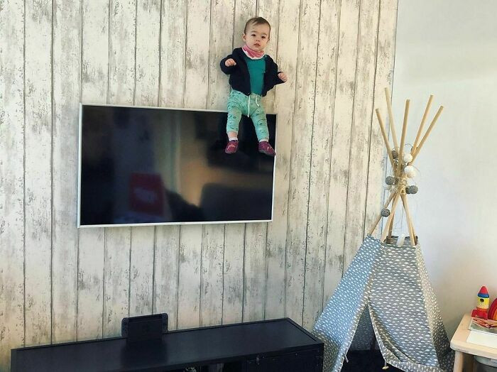 17. Look, Dad! I’m On TV!