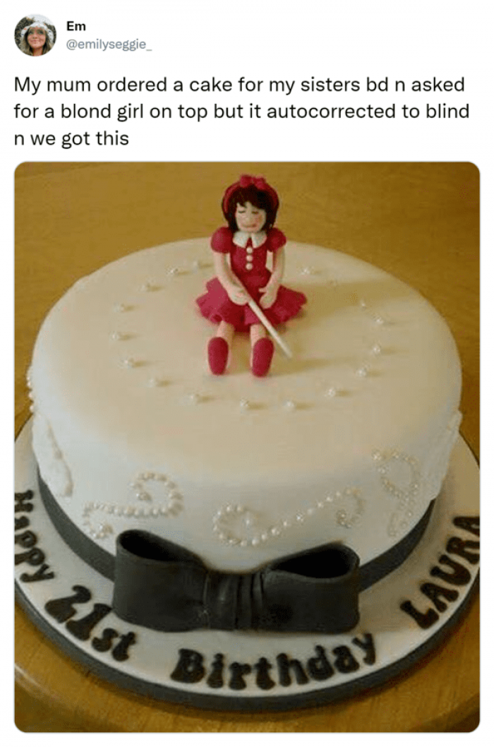 You gotta proofread those cake requests!