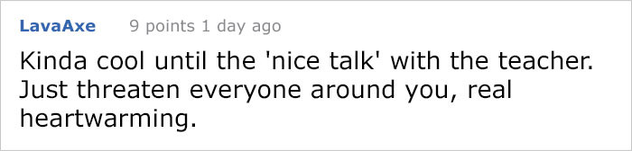 Don't be a snowflake.