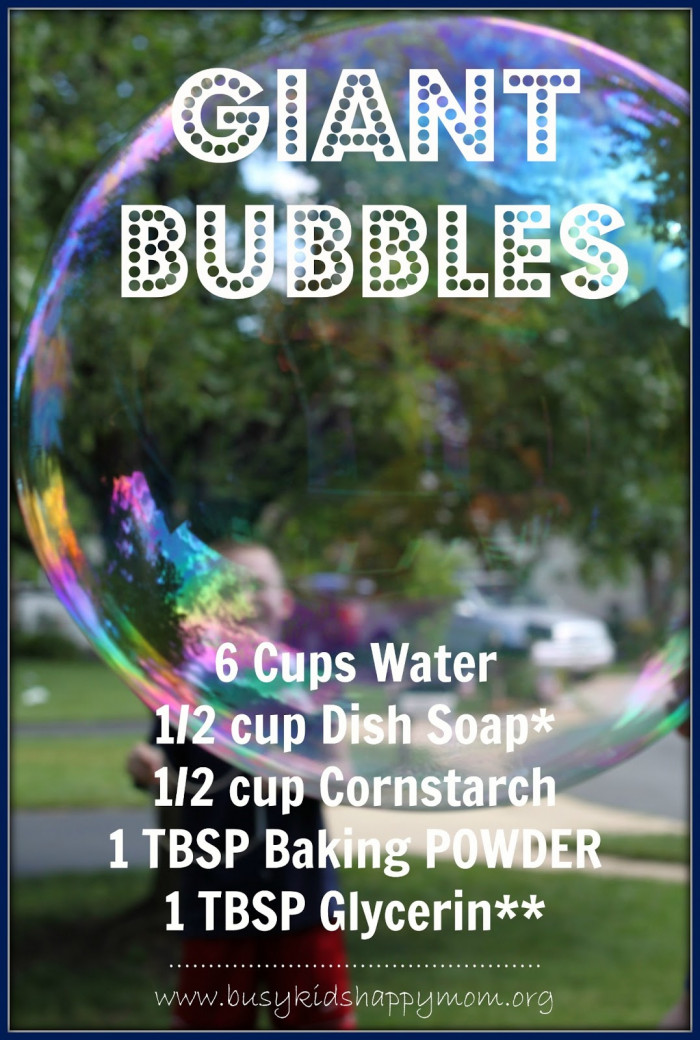 3. Giant Bubbles