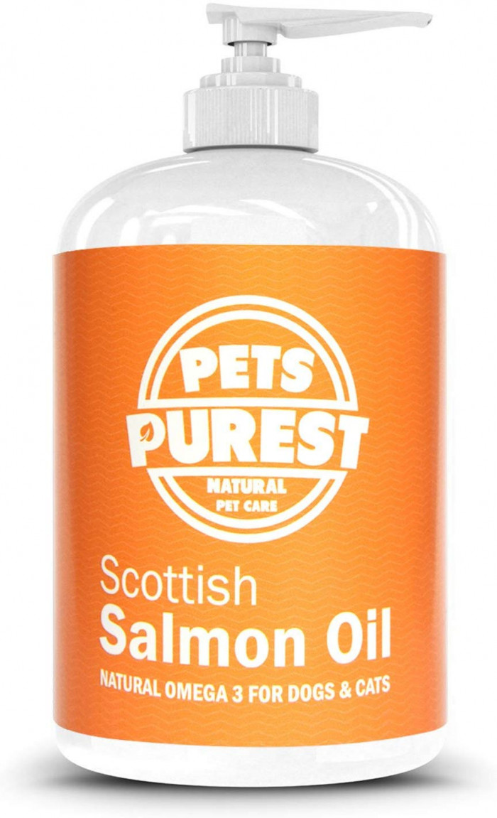 This Salmon Oil is great for your pet's coat, skin, joints, and brain