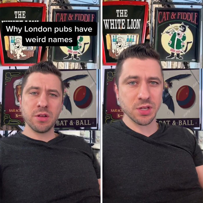 Why are pubs in London named weirdly? This guy has the answers.