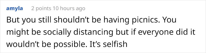 And then came advice.