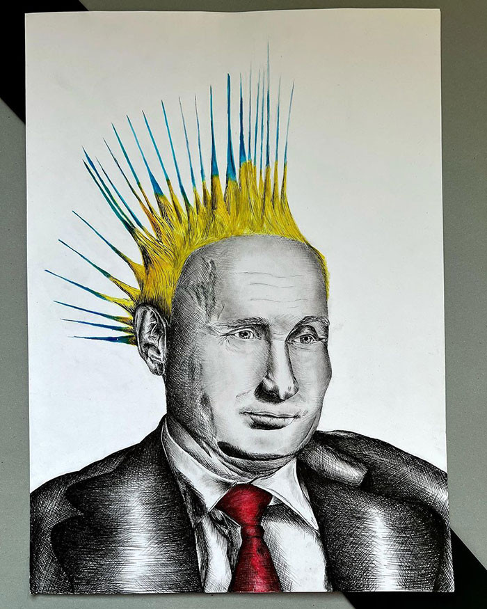The Ukrainian punk look Putin can't handle