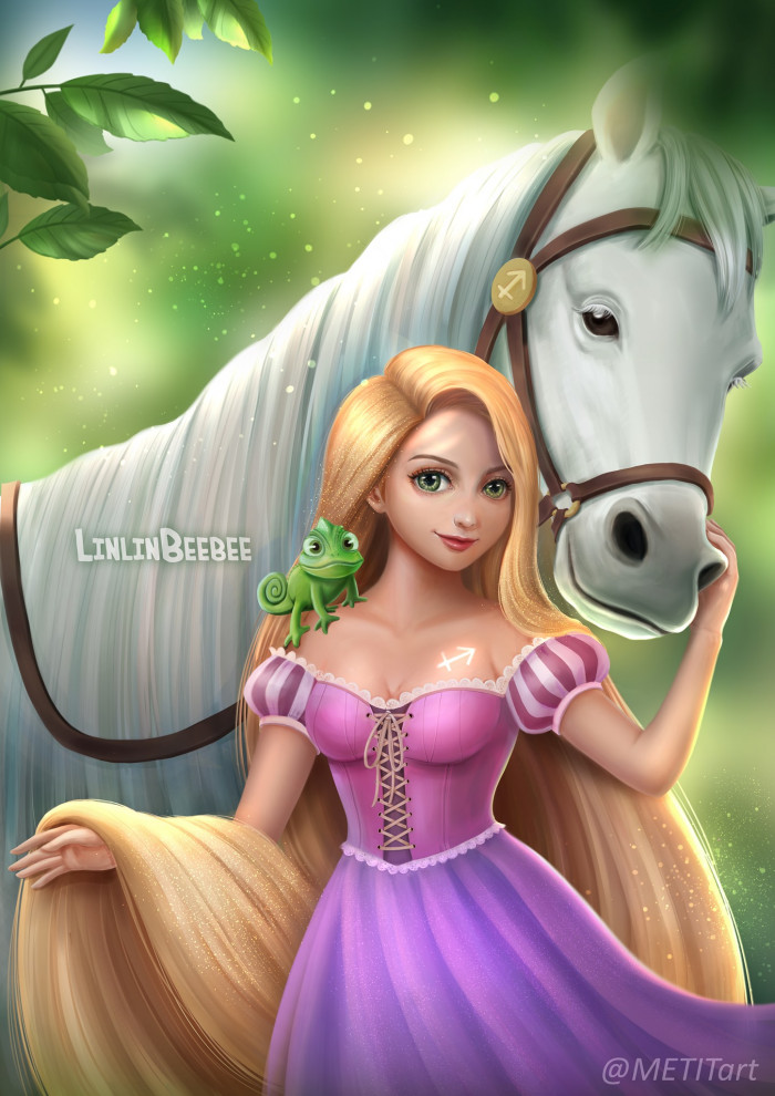 2. Rapunzel - Sagittarius