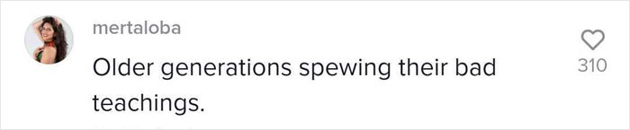 Older generations and their bad teachings