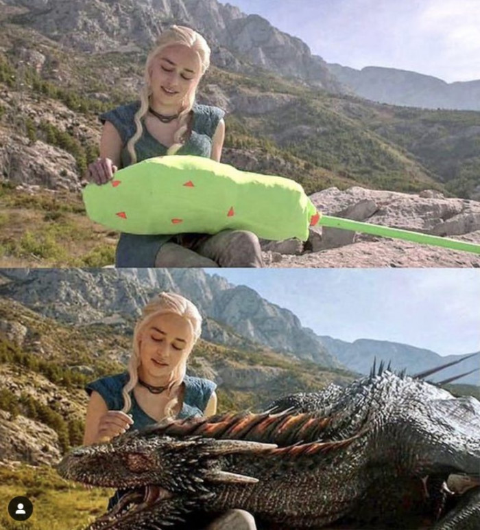 A look at how the dragons are brought to life on 'Game of Thrones'