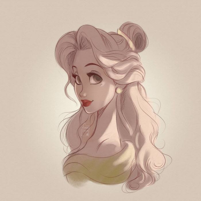 Disney Characters Have Never Looked So Pretty And Adorable As They Do ...