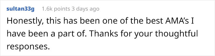 They say this was one of the best AMAs ever