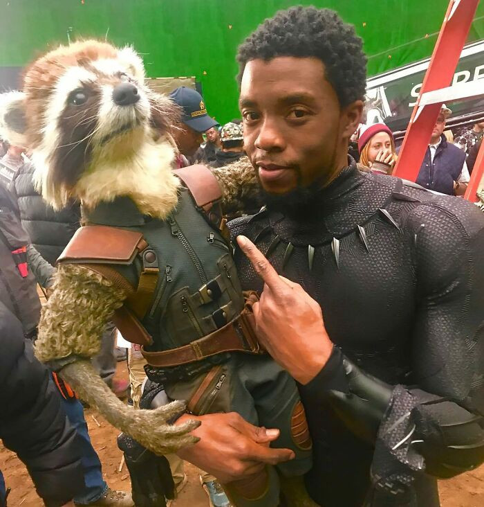 1. Chadwick Boseman (May he rest in peace) in Avengers: Infinity War (2018)