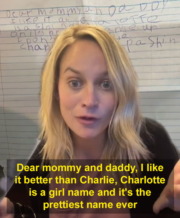 Here's what the letter contained: