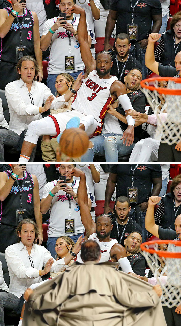 12. Dwayne Wade has seen some stuff...