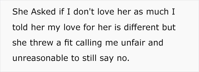 Our OP says her stepdaughter 