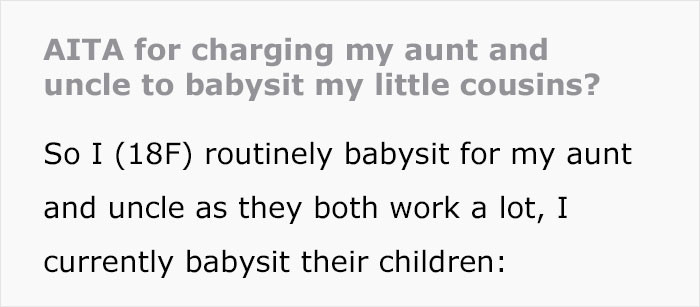 Ritual of Babysitting