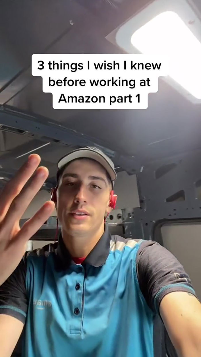 This Amazon delivery worker shared some of the things he wishes he knew before he started his job