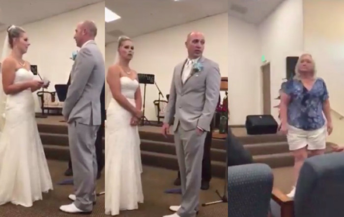 TikToker Sarah Ragsdale shared a video of her sister’s wedding ceremony that was shocking and disturbing on so many levels.
