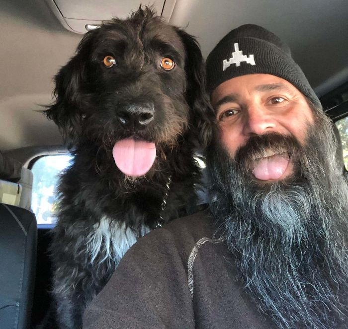 15. "My Friend Just Texted 'Adopted A Dog Yesterday' With This Pic"
