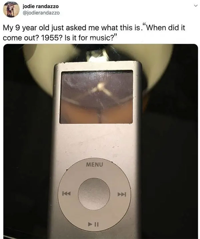 23. This is an iPod. It is used for playing music.