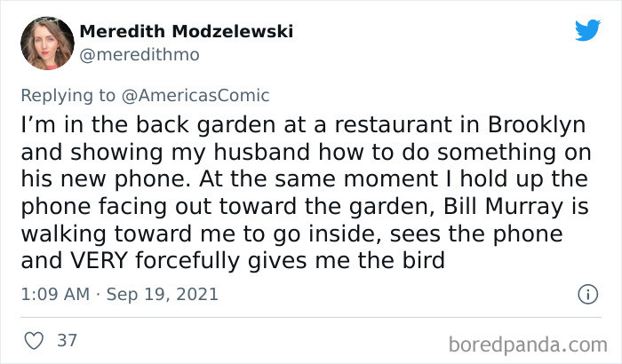 #26 Interesting celebrity interaction.