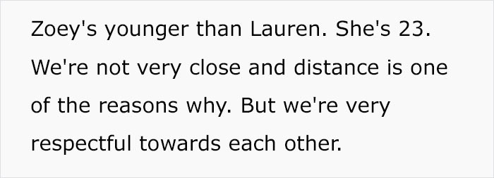 Now, our OP's stepdaughter, Zoey, is preparing to get married.