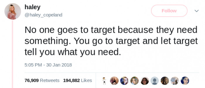 Target knows what you need.
