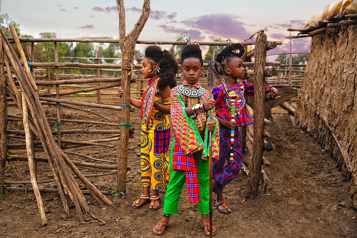 This captivating picture is from their World Tour Photobook, captured in Kenya