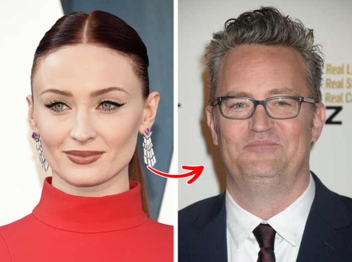 3. Sophie Turner's secret crush: Matthew Perry