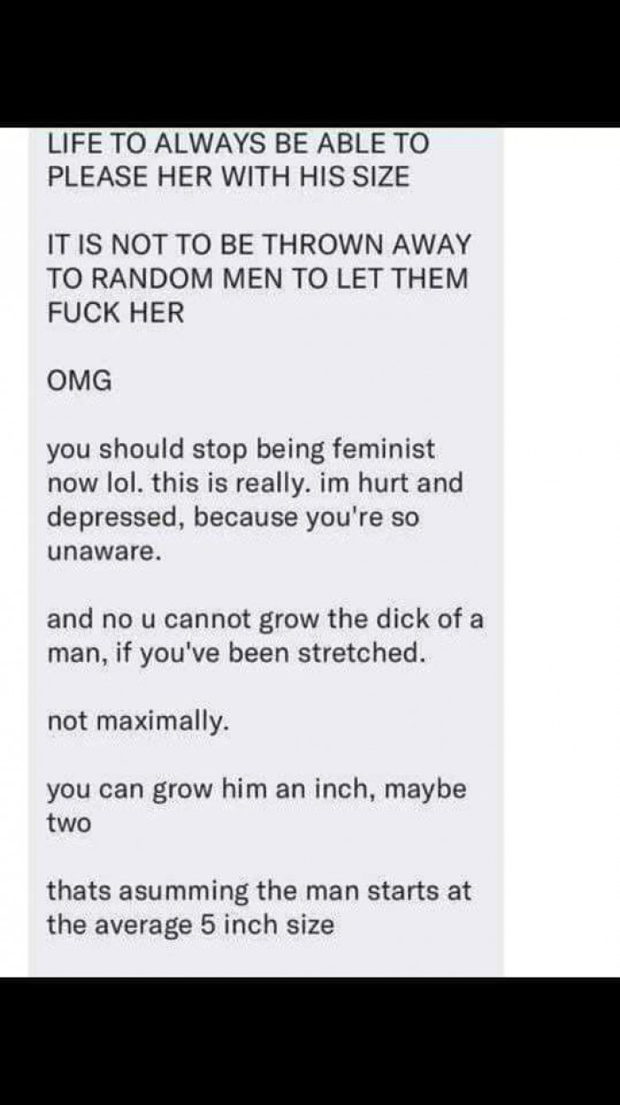 Literally, what is he talking about?