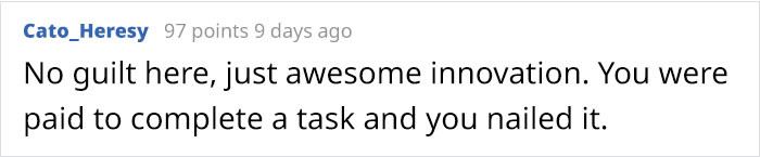 Well, this is no less than an innovation. And the good thing is, he nailed it every day!