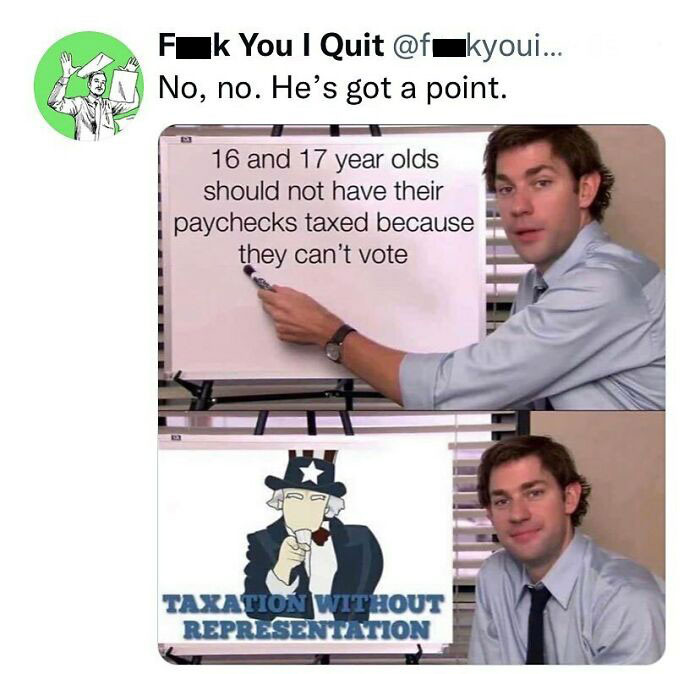 18. They should not be taxed at all.