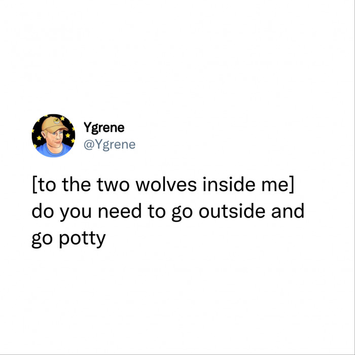 An Instant Classic Two Wolves Meme