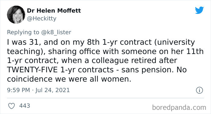 #21 Ineligible for Pensions.