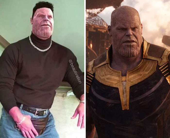 Thanos - Always a fashionable fellow.