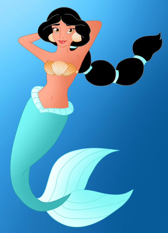 Disney Mermaid: Jasmine