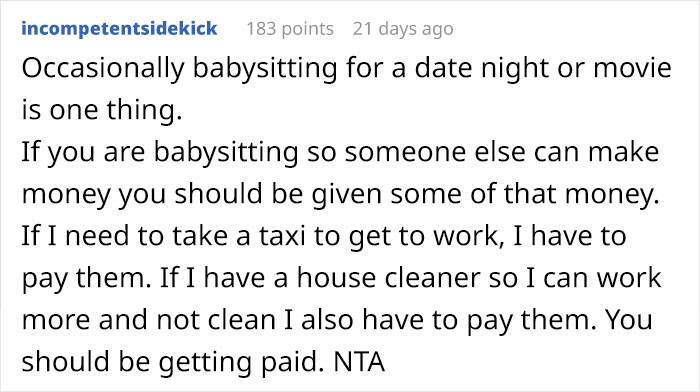 Hands Down, She Should Be Paid