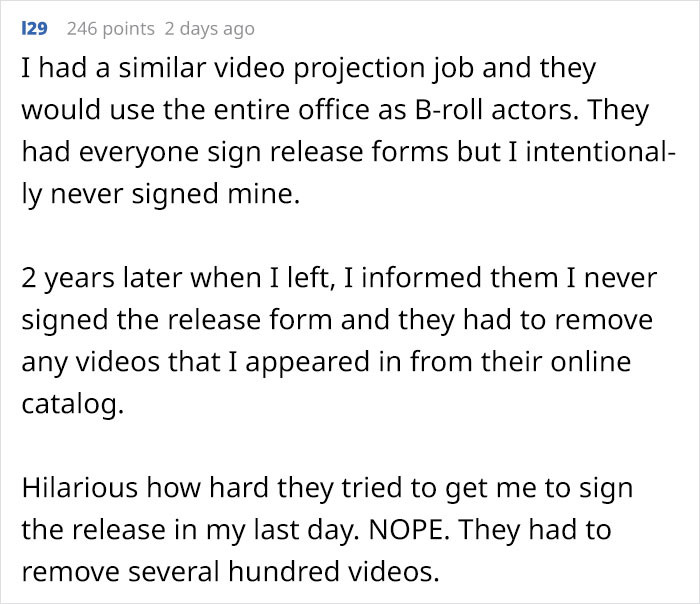 The company would really hate you for this move