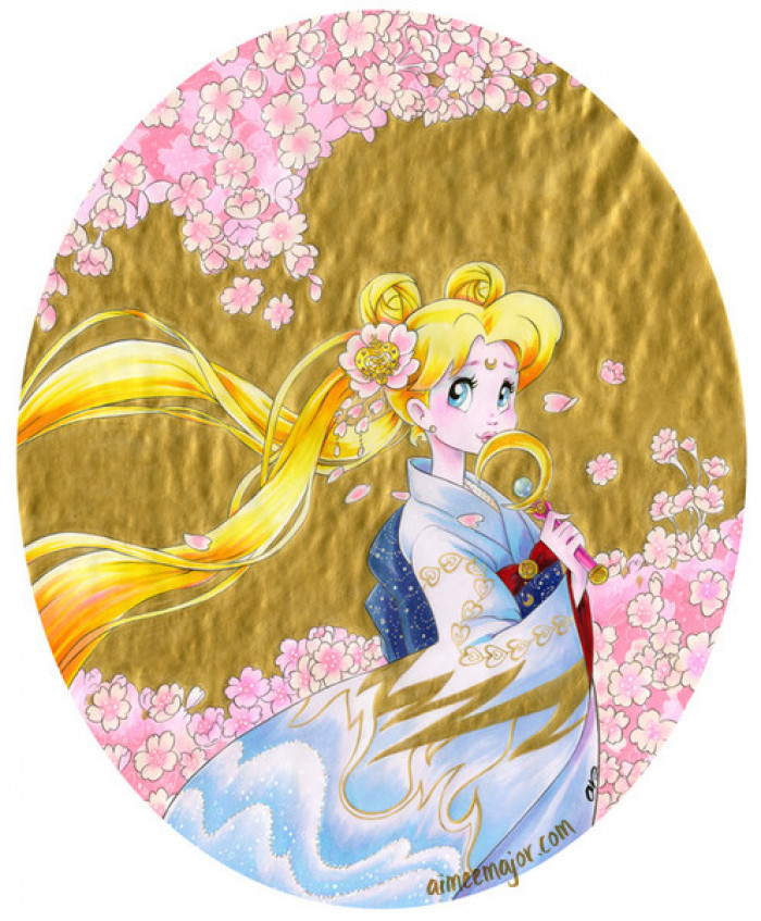 14. Honestly, Aimee's Sailor Moon fan art is amazing.