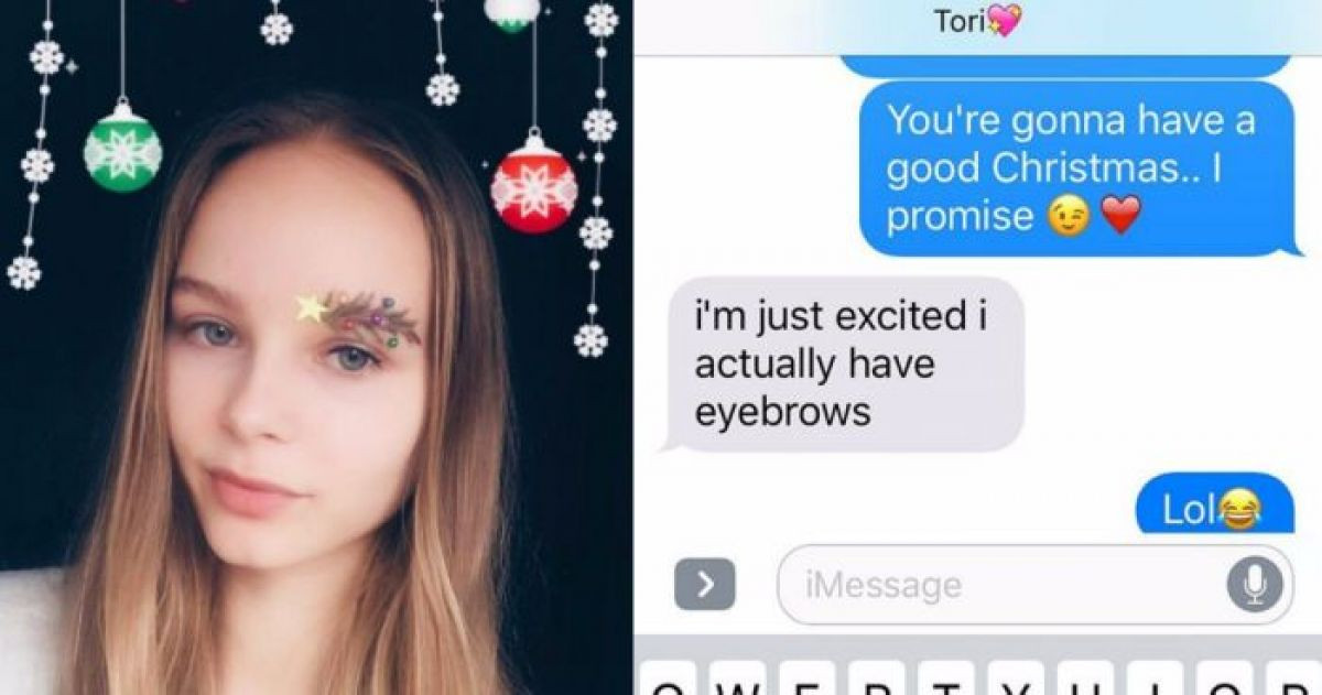 Turning Your Eyebrows Into Christmas Tree Is The Best Way To Get Into The Christmas Spirit