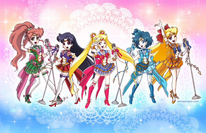 6. Idol Sailor Moon Inner Senshi