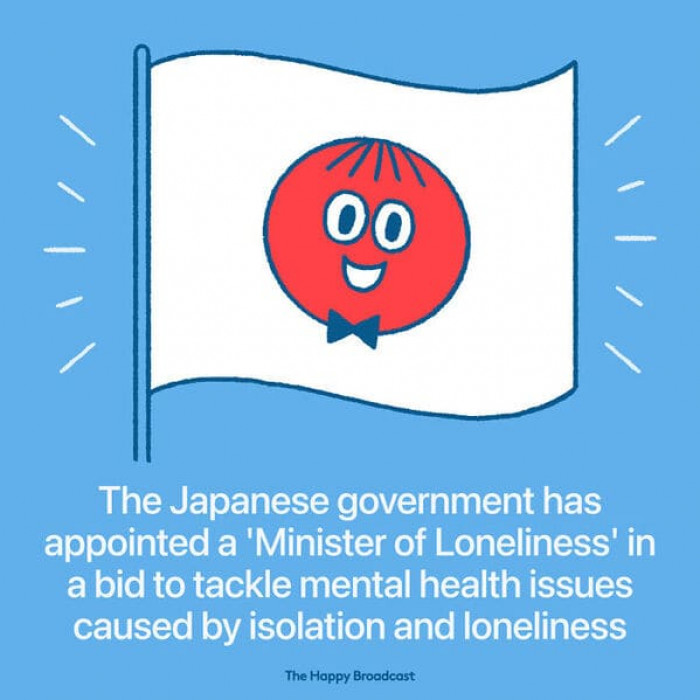 19. Minister of Loneliness here to save us all—well, the Japanese ones only for now.