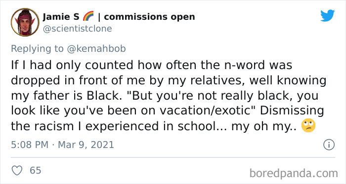 #13 Dismissing the racism I experienced in school