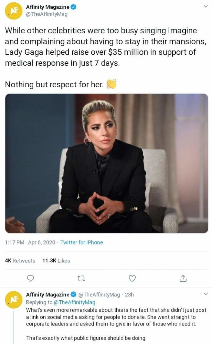 5. This Is Why I Love Lady Gaga ❤️