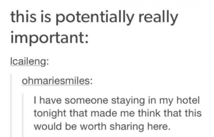 Not potentially, definitely.