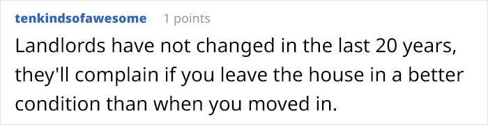 Landlords, Oh Landlords.