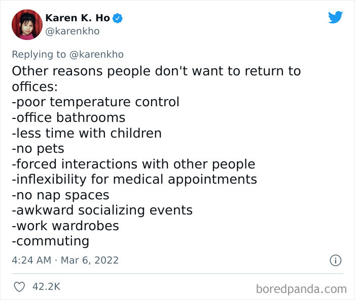 3. It is a long list...