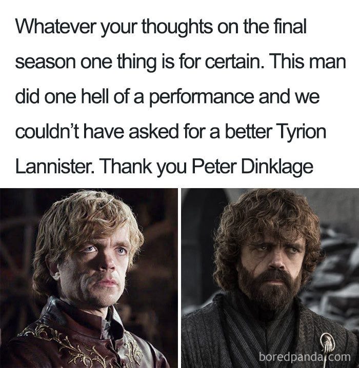 Best actor in the whole show?