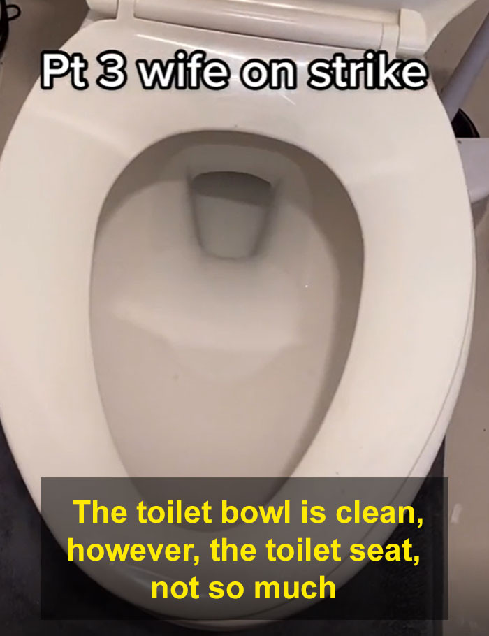 Toilet bowl...