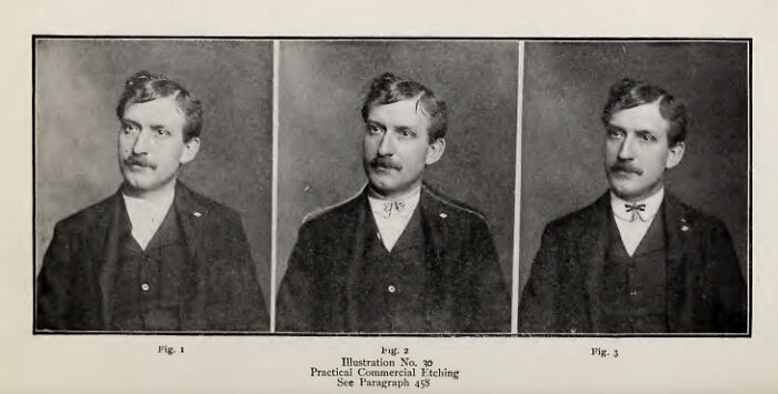 And an example of practical commercial etching.