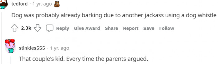 Redditor Gets Revenge By Using Dog Whistle To Induce Dog Barking So As ...